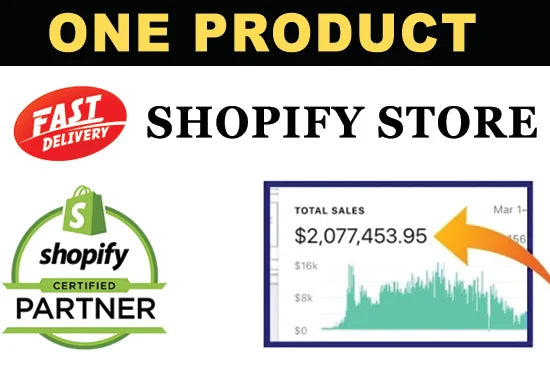 ONE PRODUCT SHOPIFY STORE SETUP